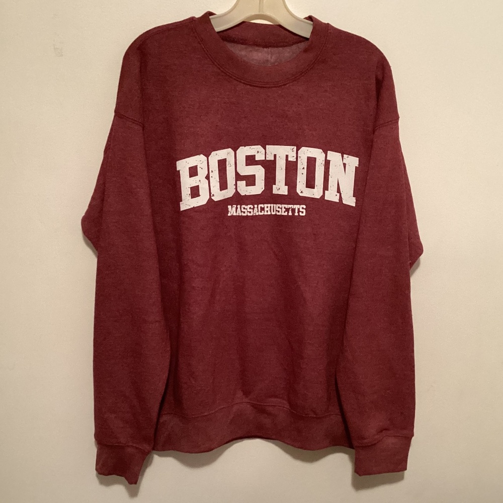 Boston Sweatshirt, Size M. Brand New
